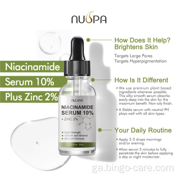 Serum Moisturizing Niacinamide B3 a mhaireann